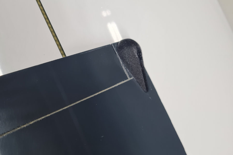 Stabile Heckräder + Schleifsporne